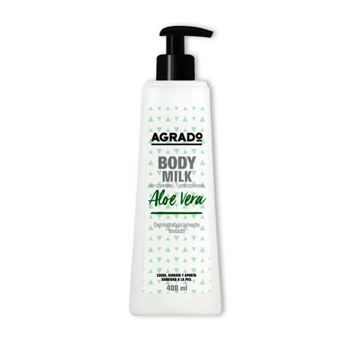 Kropsmælk Agrado Aloe Vera (400 ml)