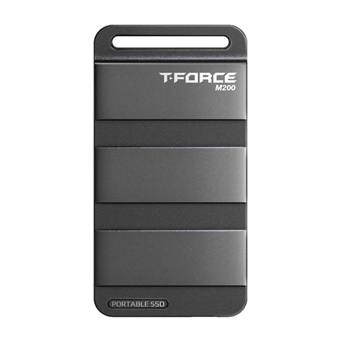 Team Group T-FORCE M200 ekstern SSD 1 TB - Sort