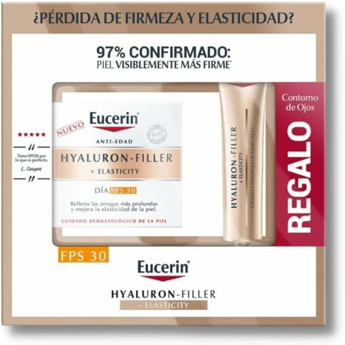 Eucerin Hyaluron-Filler + Elasticity gavesæt til kvinder, SPF 30 - 2 dele