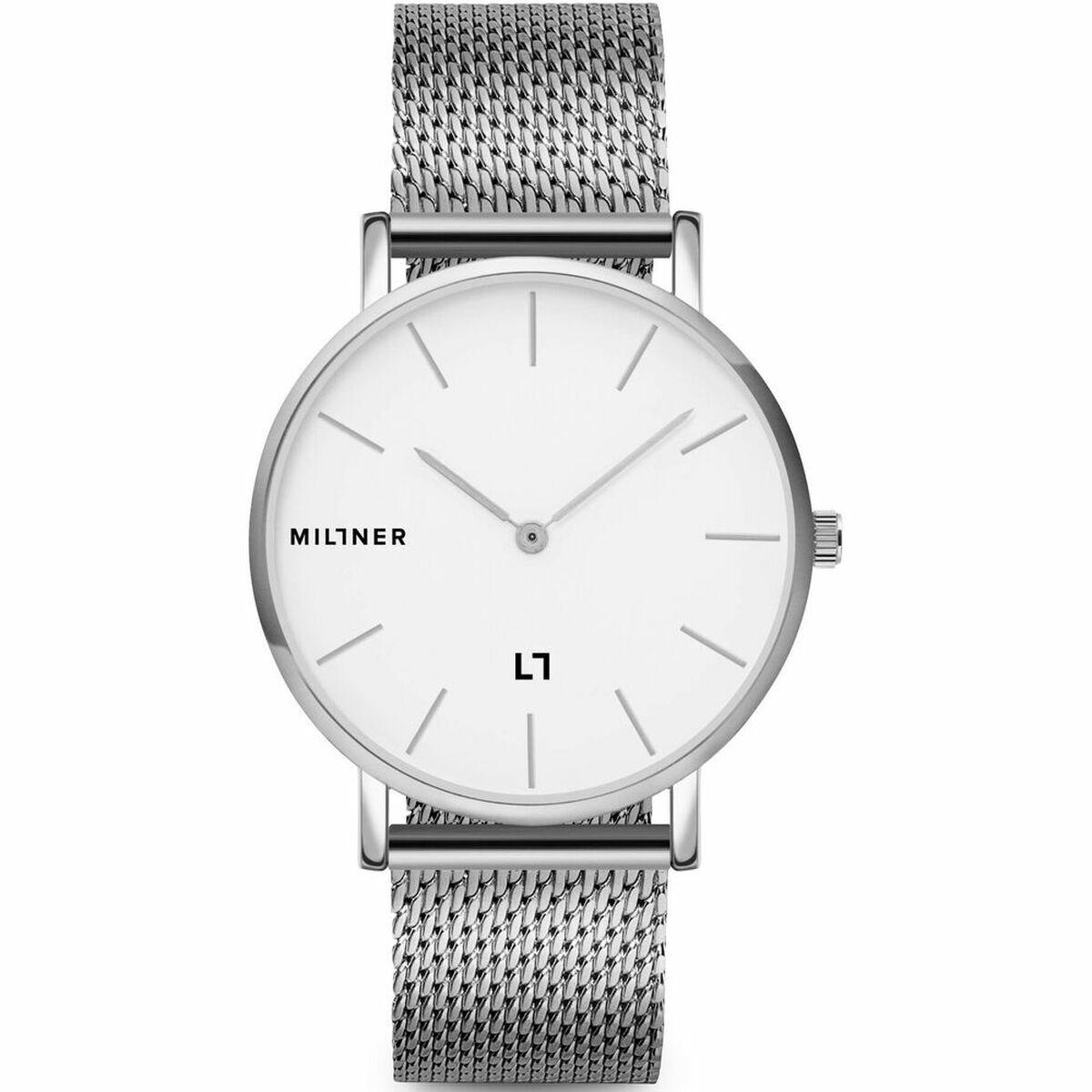 Millner dameur med meshrem - Ø 36 mm, kvarts billede
