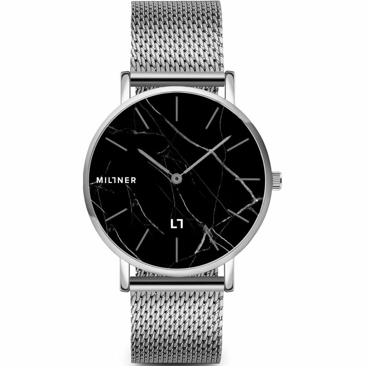 Millner dameur med meshrem - Ø 39 mm, kvarts billede