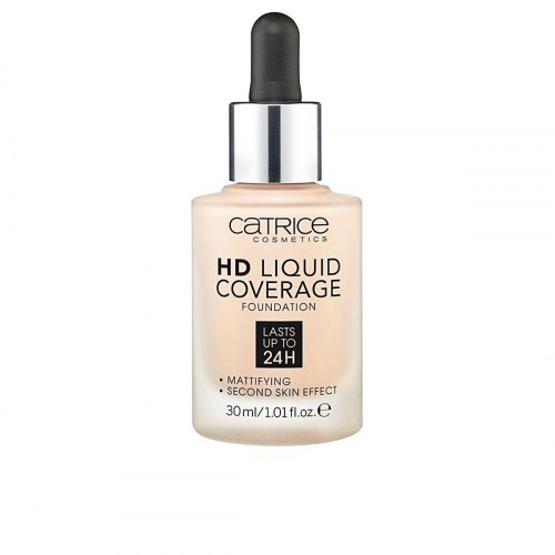 Foundation flydende - Catrice HD Liquid Coverage, 040 Warm Beige
