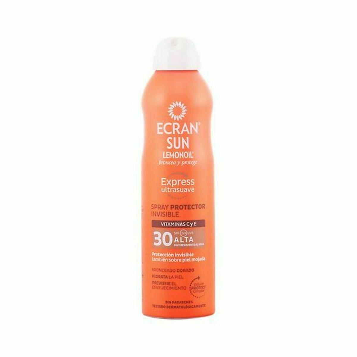 Solcreme spray SPF 30 Ecran - 250 ml billede