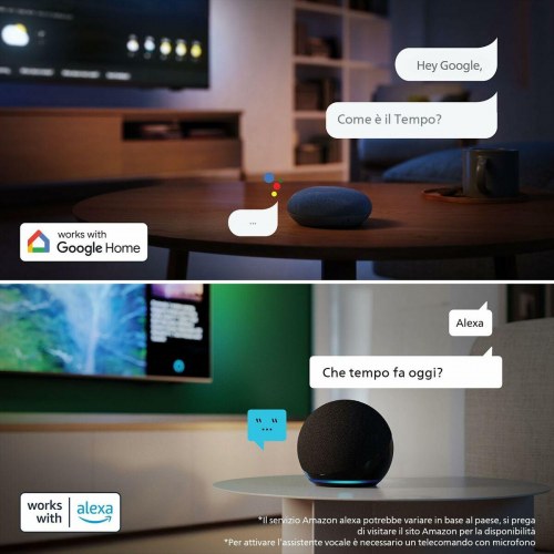 Smart TV 43" 4K Philips QLED (43PUS9010/12) med Ambilight, HDR og 144 Hz