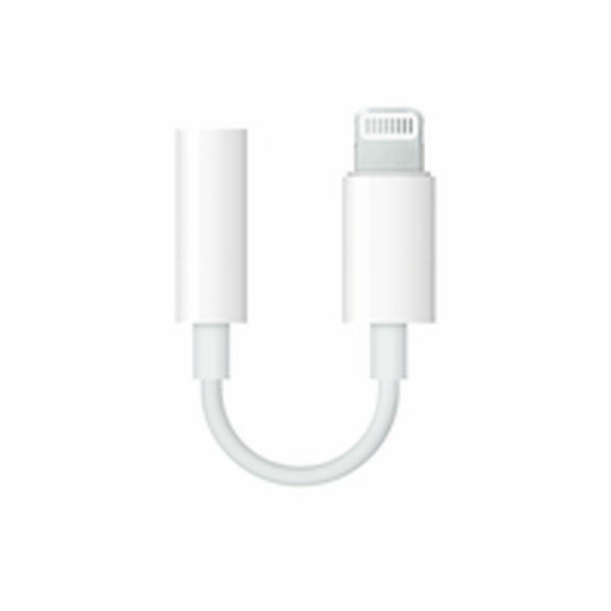 Apple Lightning til 3,5 mm jack-kabel (Hvid)