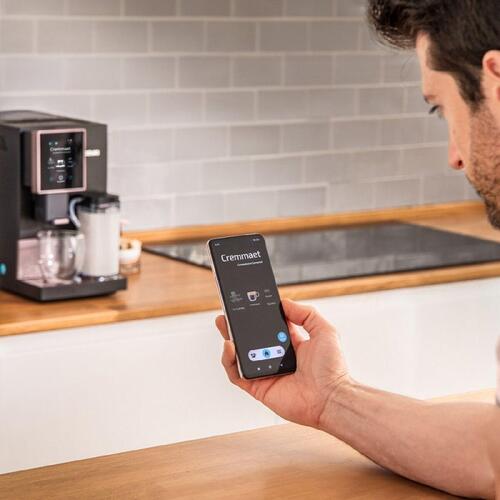 Kaffemaskine fuldautomatisk Cremmaet Compactccino Connected 1350 W 19 bar 1,2 l - Sort