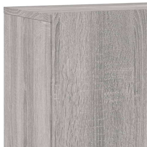Væghængt tv-bord 100×30×41 cm - grå sonoma-eg