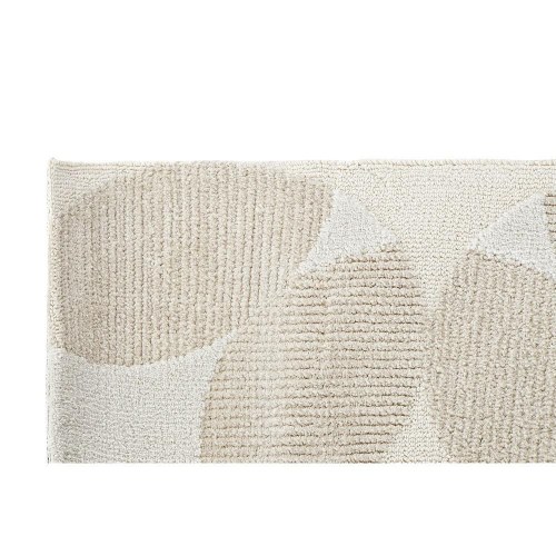 Tæppe DKD Home Decor Beige Polyester Cirkler (160 x 230 x 0.9 cm)