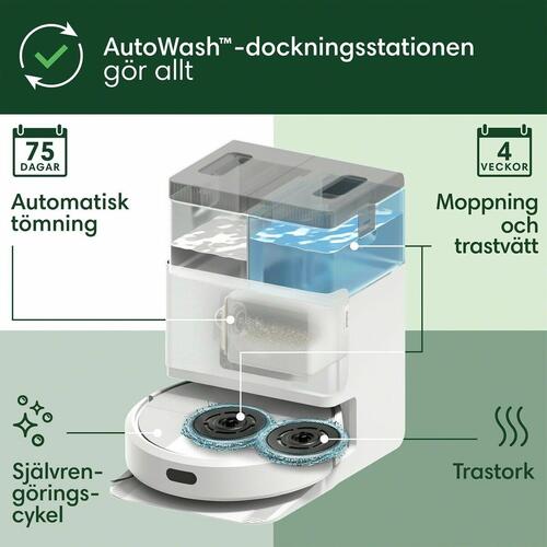 IRobot G185240 robotstøvsuger - hvid, 7000 Pa