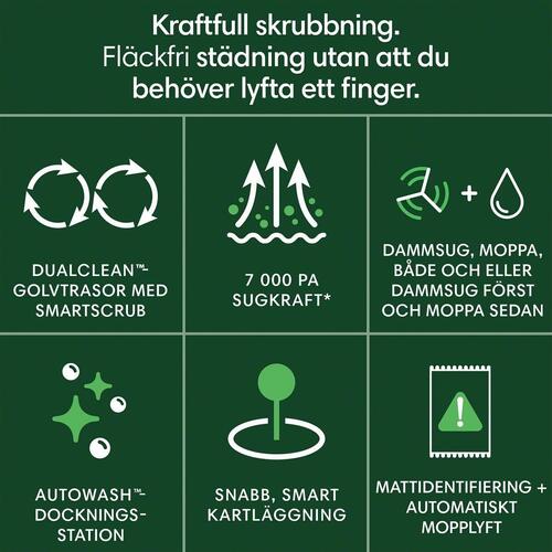 IRobot G185240 robotstøvsuger - hvid, 7000 Pa