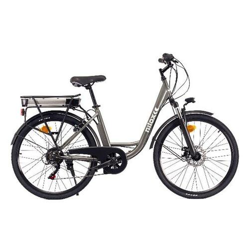 Elcykel Nilox J5 Plus - Sort/Grå, 26" 250 W (OUTLET A)