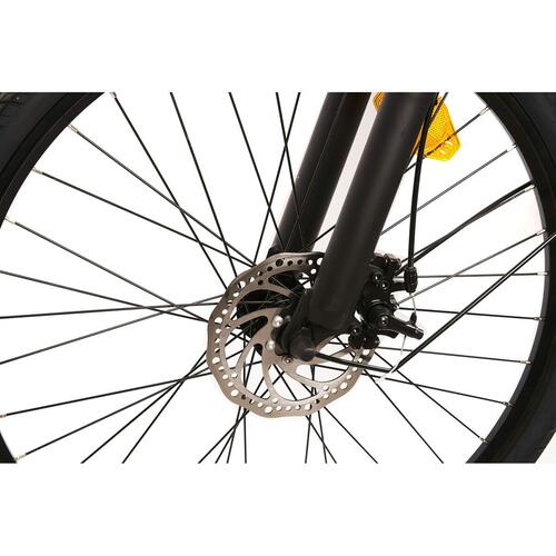 Elcykel Nilox J5 Plus - Sort/Grå, 26" 250 W (OUTLET A)