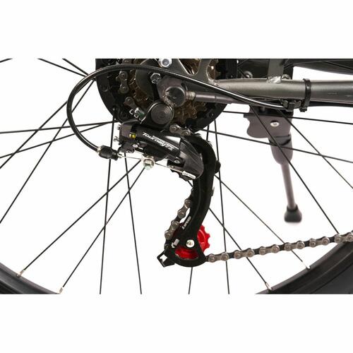 Elcykel Nilox J5 Plus - Sort/Grå, 26" 250 W (OUTLET A)