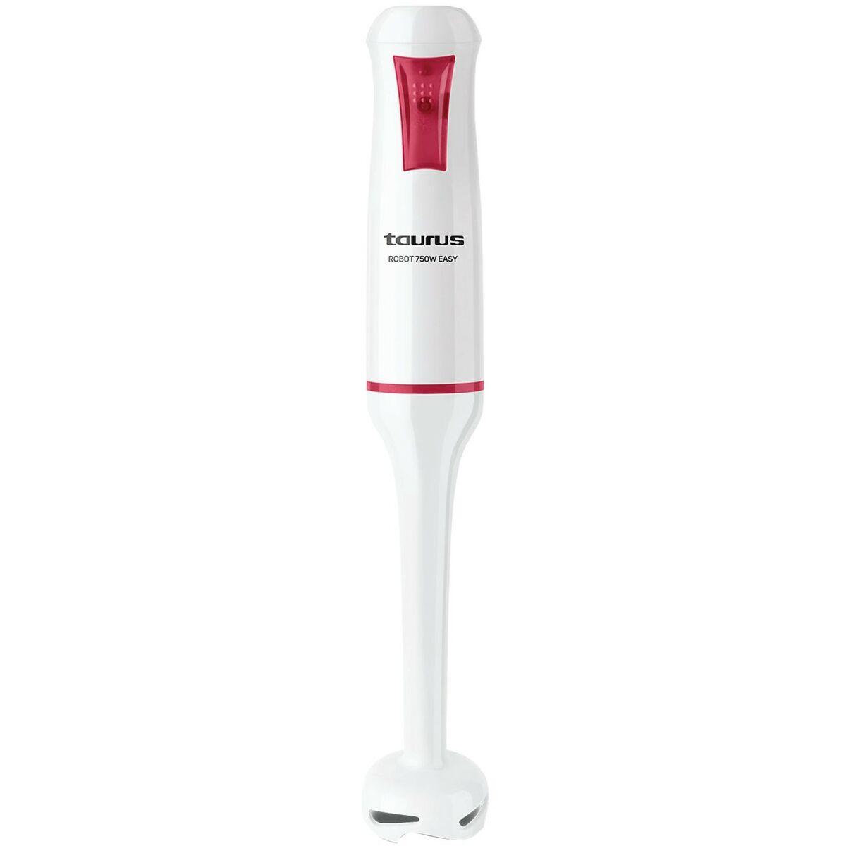 Taurus Håndblender 750EASY - Hvid/Rød, 750 W