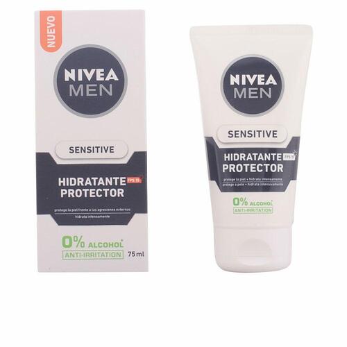Fugtgivende ansigtscreme Nivea Men Sensitive SPF15 (75 ml)