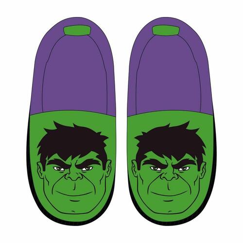 Børnetøfler The Avengers - grøn (str. 26-27)