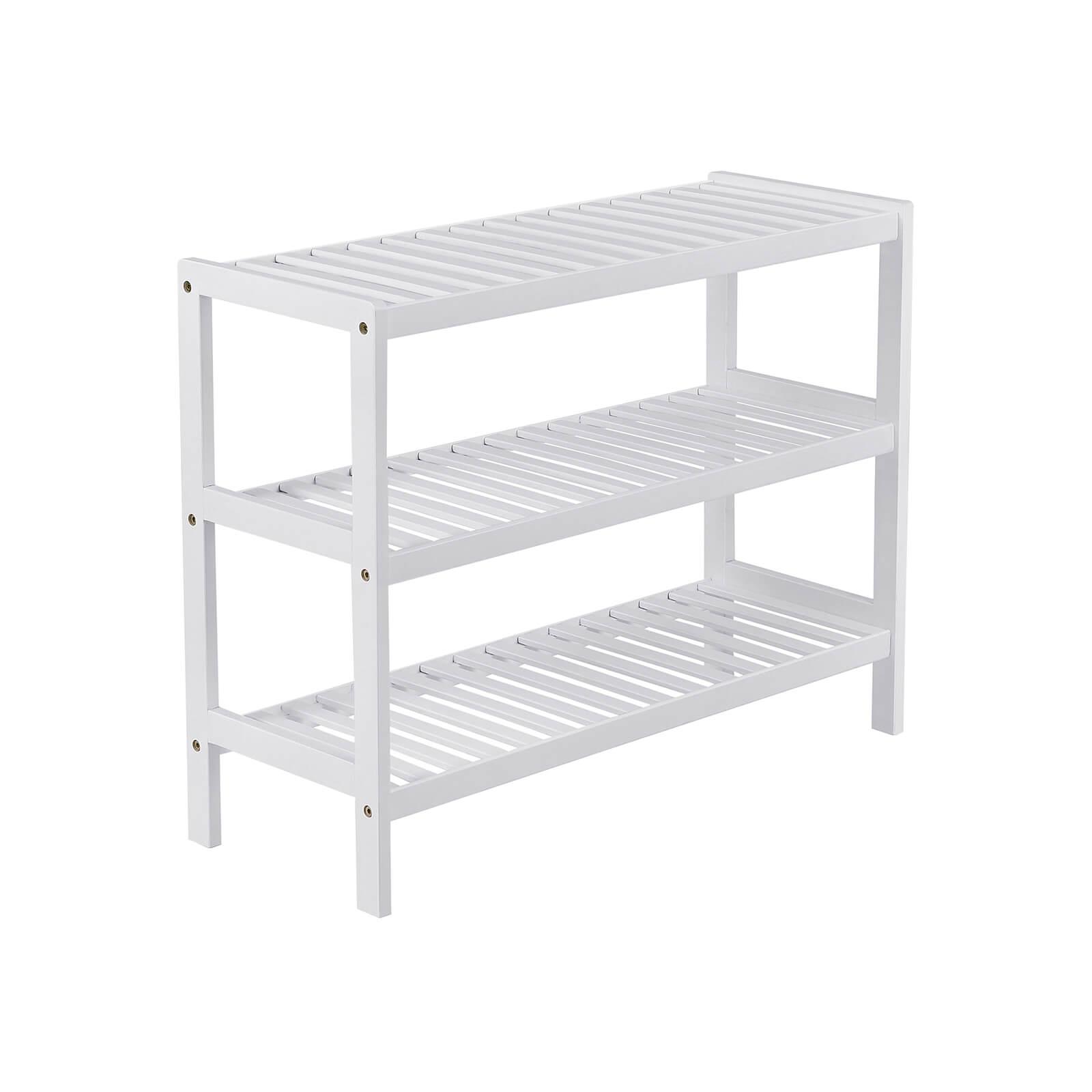 VASAGLE tøjstativ, m. 6 S-kroge og 5 hylder - rustik brun spånplade og sort stål