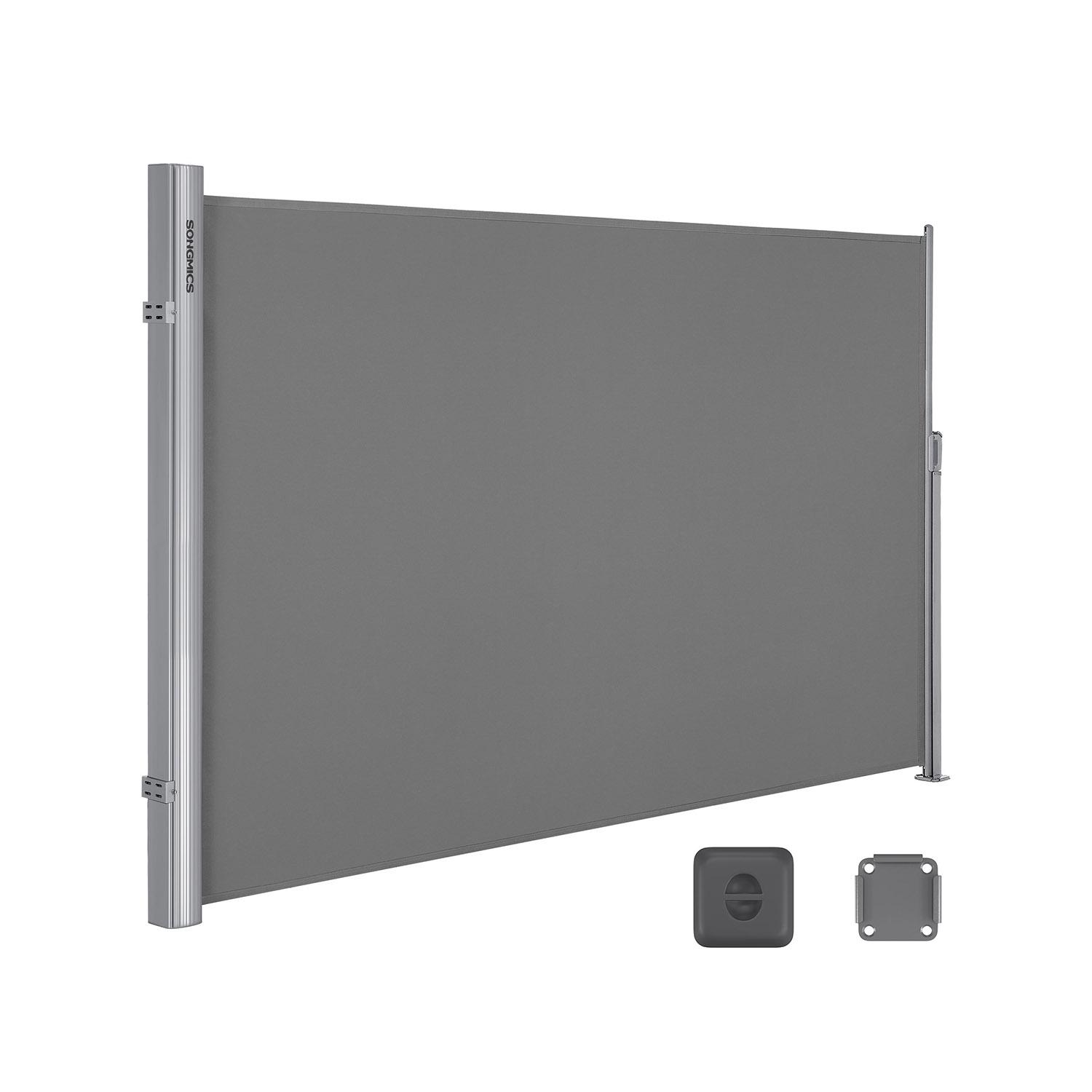 Sidemarkise 180 x 350 cm GSA185G - Smoky Grey