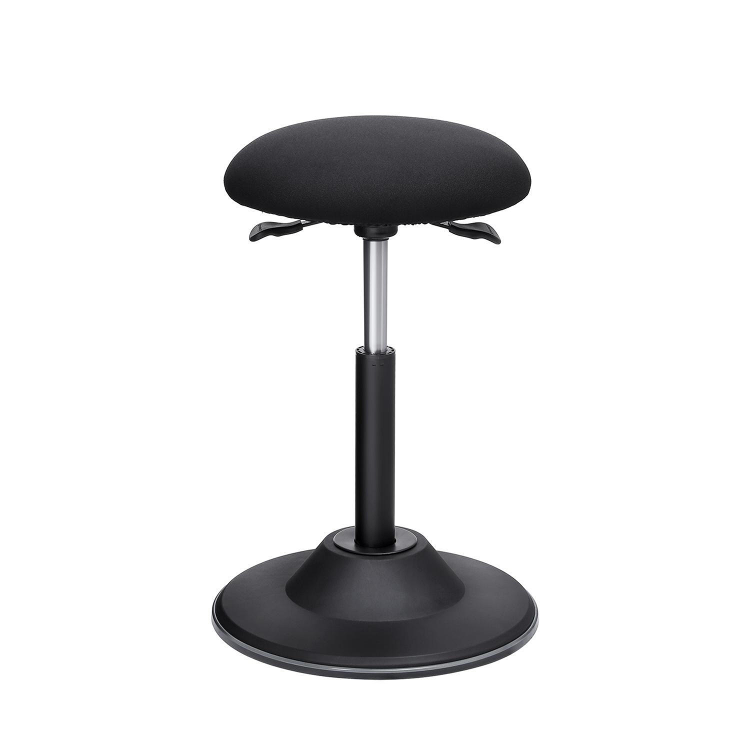 Ergonomisk balancestol – SONGMICS aktiv siddestol, højdejusterbar 50–70 cm, 360° drej, sort (OSC01BK)
