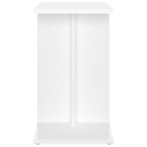 Sidebord 50x30x50 cm konstrueret træ hvid