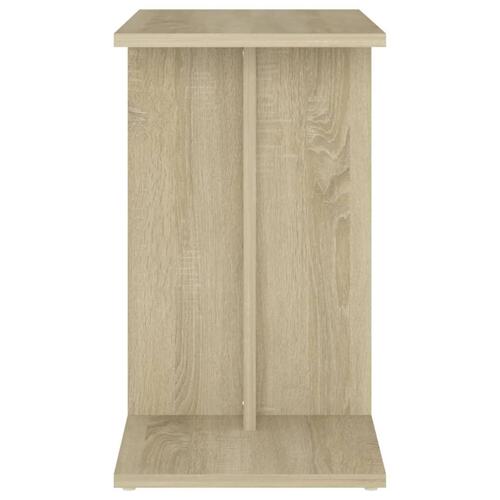 Sidebord 50x30x50 cm konstrueret træ sonoma-egetræsfarvet