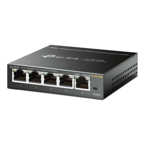 Netværksswitch TP-Link TL-SG105E 5-port Gigabit - sort