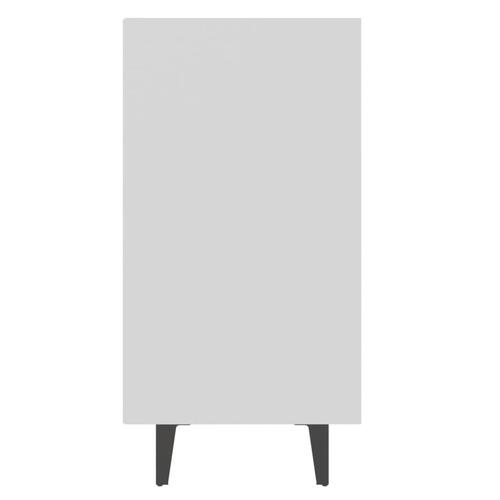 Skænk 103,5x35x70 cm konstrueret træ hvid