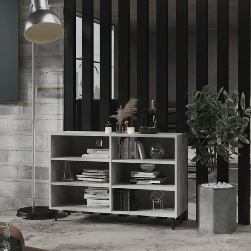 Skænk 103,5x35x70 cm konstrueret træ betongrå