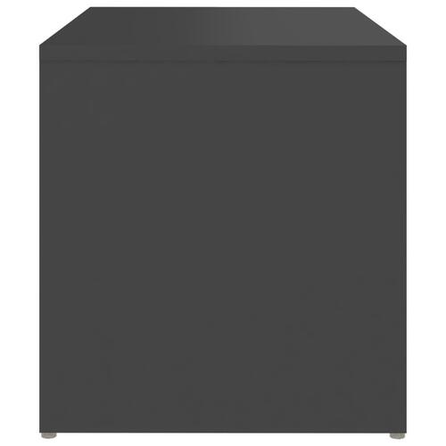 Sidebord 59x36x38 cm konstrueret træ grå