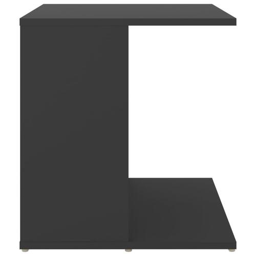 Sidebord 45x45x48 cm konstrueret træ grå
