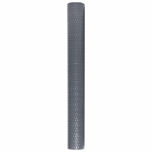 Altanafskærmning 400×90 cm i polyrattan - antracitgrå