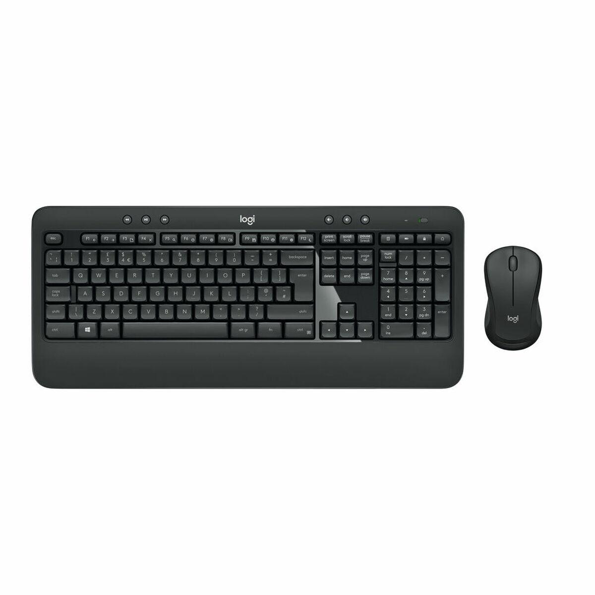 Trådløst tastatur og mus Logitech MK540 - QWERTZ tysk, hvid/sort