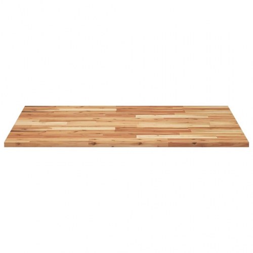 Bordplade 100 × 80 × 2 cm - rektangulær i massivt akacietræ
