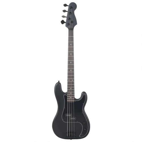 Elektrisk basguitar til begyndere med taske 4/4 46" - mat sort