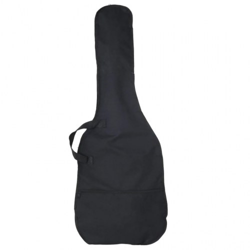 Elektrisk basguitar til begyndere med taske 4/4 46" - mat sort