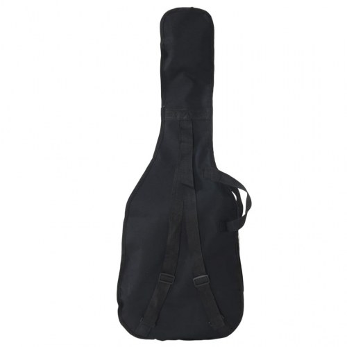 Elektrisk basguitar til begyndere med taske 4/4 46" - mat sort