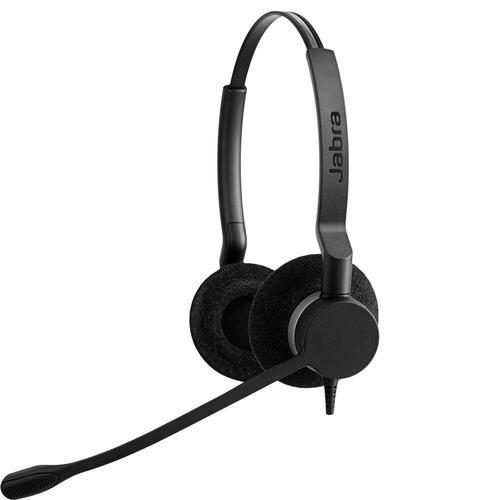 Hovedtelefoner med mikrofon Jabra 2309-820-104 Sort