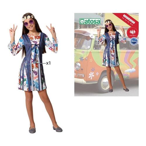 Kostume til børn Hippie 10-12 år