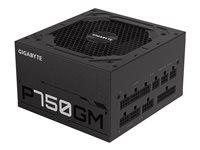 Strømforsyning PC Gigabyte P750GM 750 W 80 Plus Gold billede