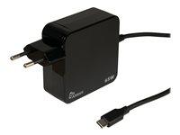 USB-C oplader 65 W - Inter-Tech PD-2065 billede