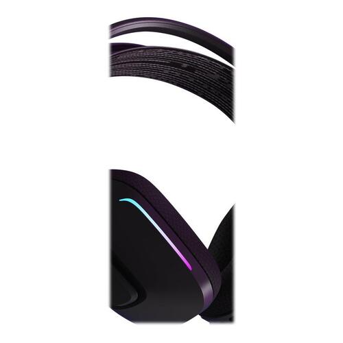 Gaming headset trådløst – Logitech G733 LIGHTSPEED RGB (sort)