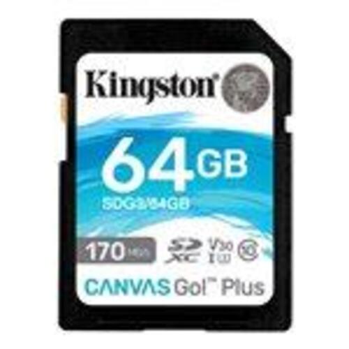 Hukommelseskort SDXC 64 GB – Kingston Canvas Go! Plus 170 MB/s