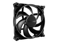Kabinetblæser be quiet! Silent Wings 4 140 mm PWM - sort (1-pak)