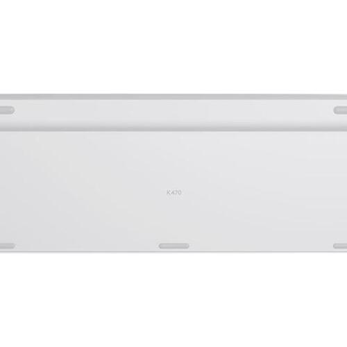 Trådløst tastatur og mus – Logitech Slim Wireless Combo MK470 (Nordisk, off-white)