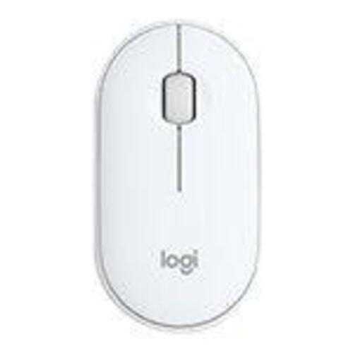 Trådløst tastatur og mus – Logitech Slim Wireless Combo MK470 (Nordisk, off-white)