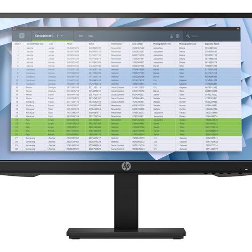 Skærm 21,5" HP P22 G4 Full HD IPS – HDMI/DP/VGA 60 Hz