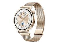 Smartwatch Huawei Watch GT 5 41 mm (1,32" AMOLED) - rustfrit stål med milanesisk rem billede