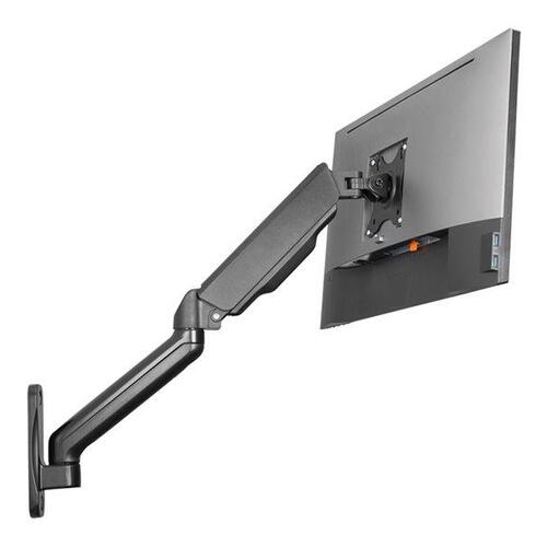 Skærmholder væg med gasfjeder – LogiLink 17–32″, sort