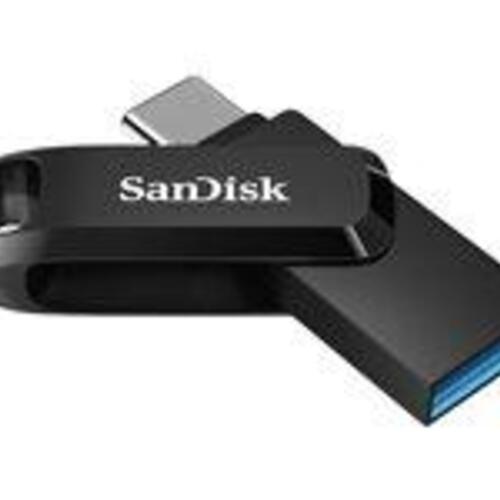 USB stik SanDisk Ultra Dual Drive Go 512 GB USB 3.2 Gen 1/USB-C – Sort