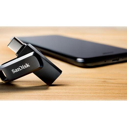 USB stik SanDisk Ultra Dual Drive Go 512 GB USB 3.2 Gen 1/USB-C – Sort